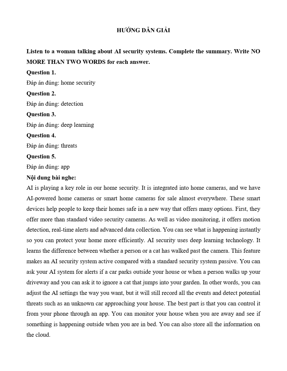 Đề kiểm tra Tiếng Anh 12 Global Success Unit 6 (có lời giải)