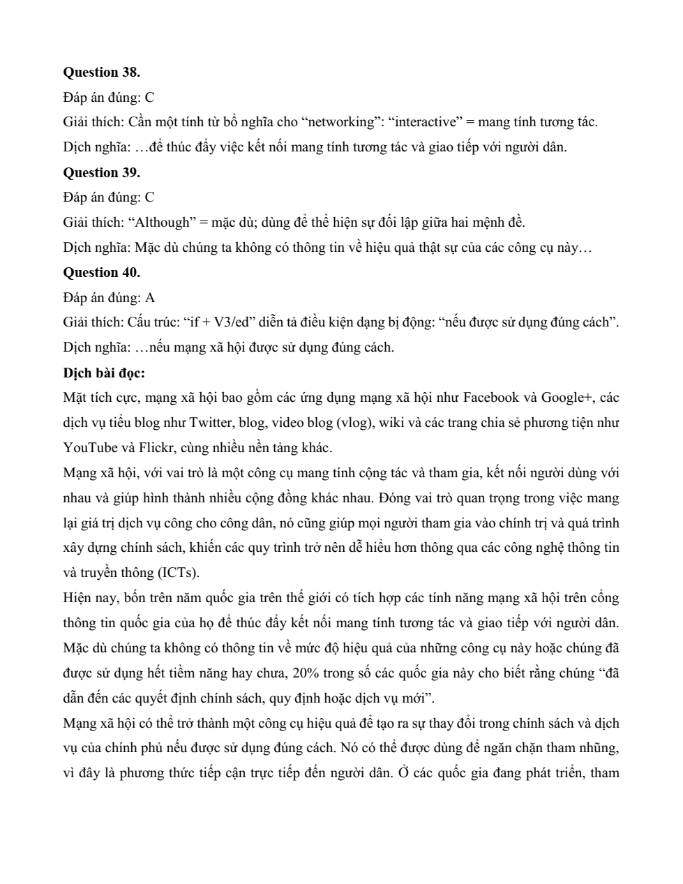 Đề kiểm tra Tiếng Anh 12 Global Success Unit 7 (có lời giải)