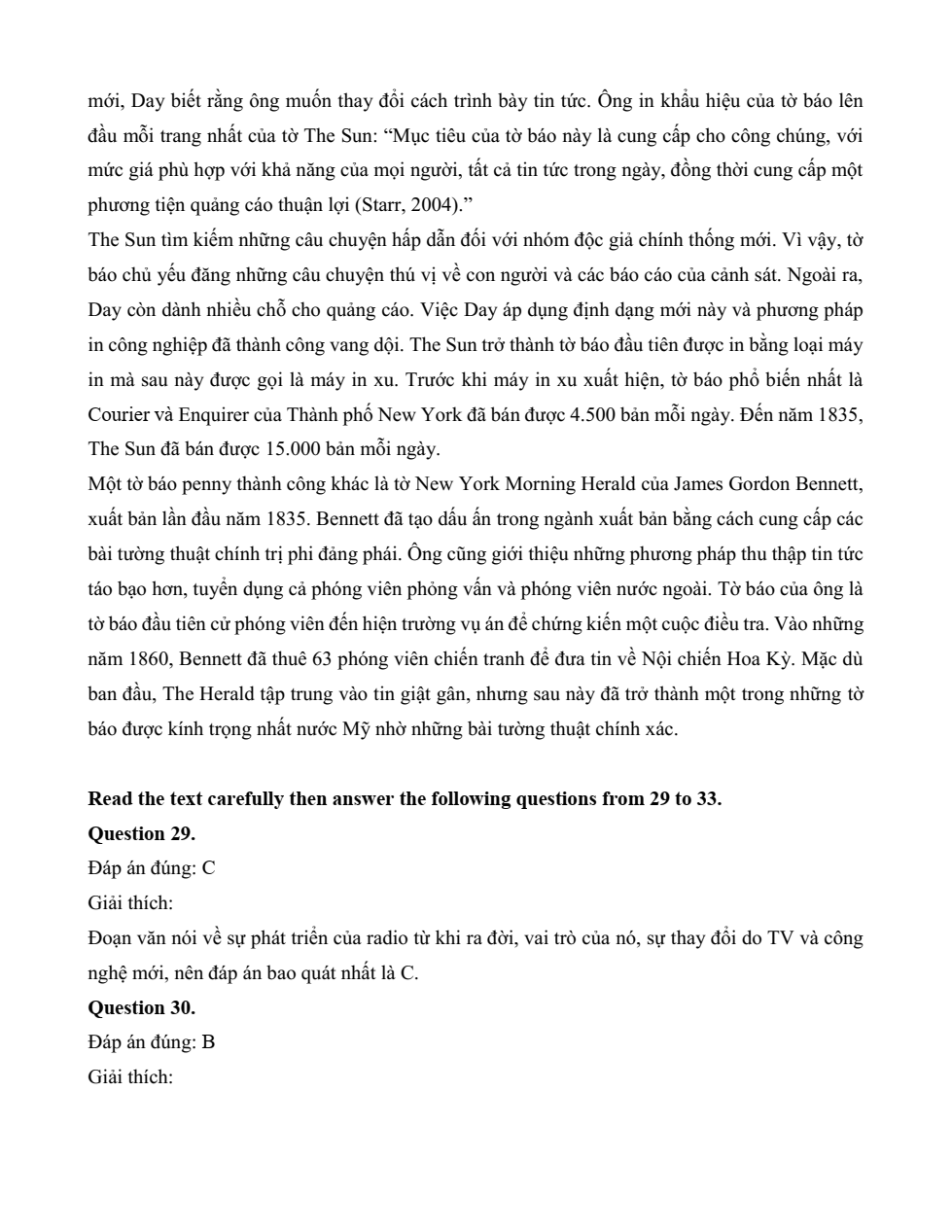 Đề kiểm tra Tiếng Anh 12 Global Success Unit 7 (có lời giải)