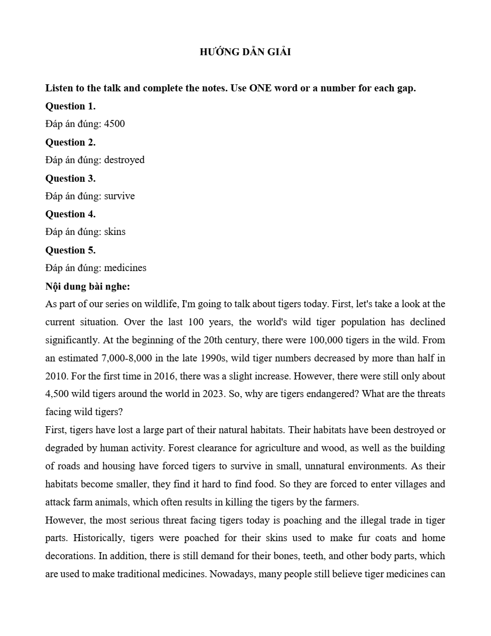 Đề kiểm tra Tiếng Anh 12 Global Success Unit 8 (có lời giải)