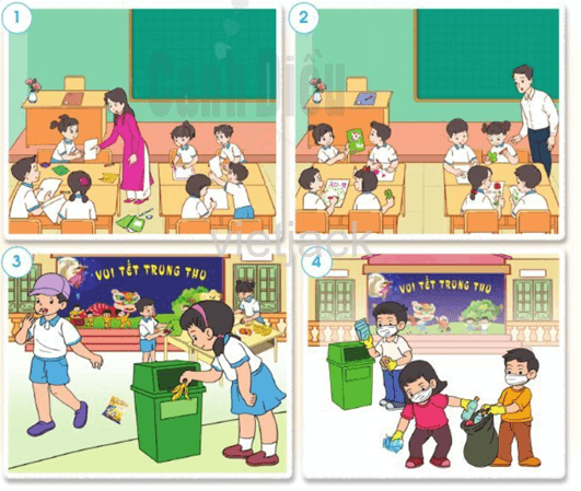 Bài 6: Giữ vệ sinh trường học hay nhất