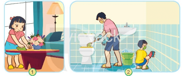 Bài 4: Giữ sạch nhà ở.