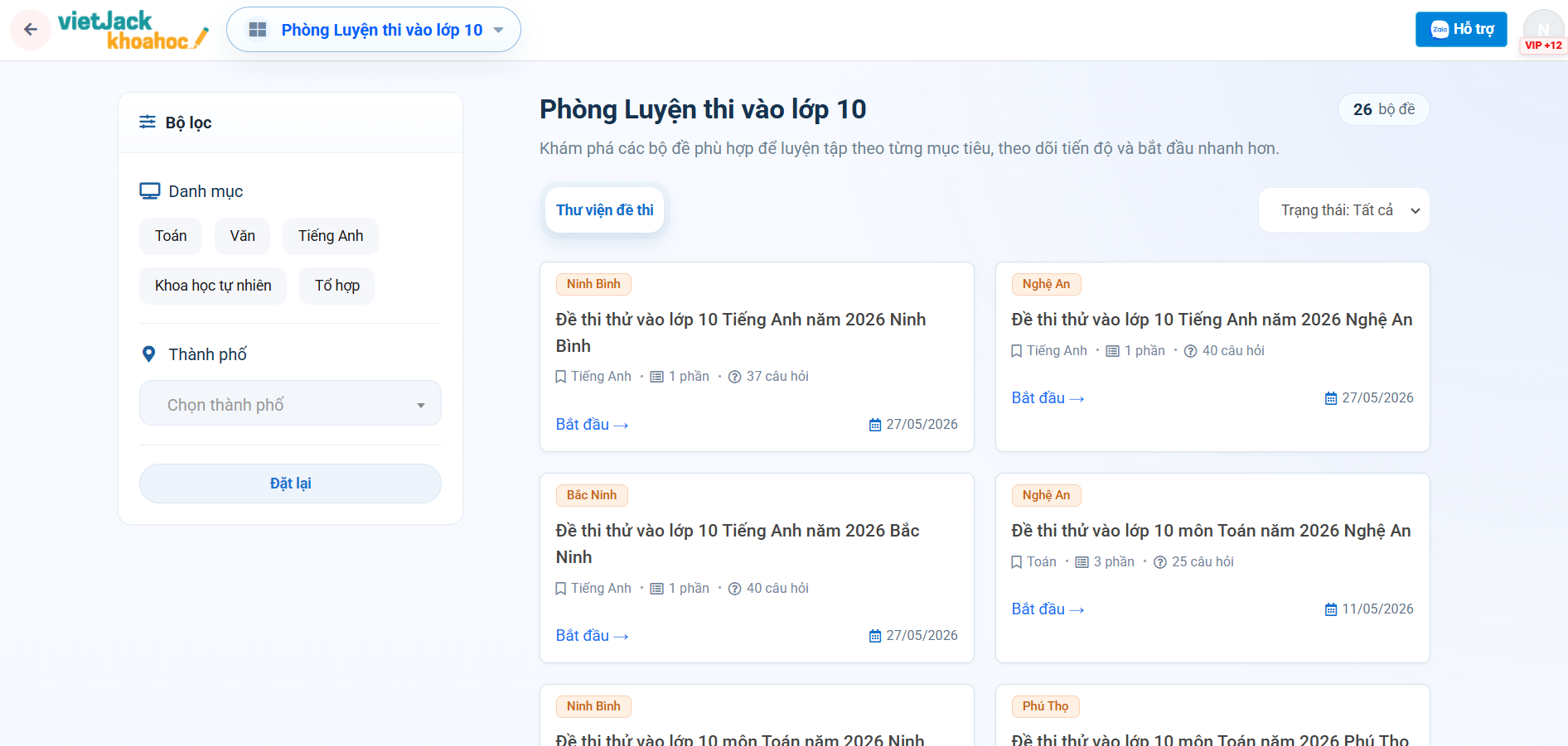 Điểm chuẩn vào lớp 10 trường THPT Chuyên Biên Hoà (Ninh Bình) 2026 (3 năm gần đây)