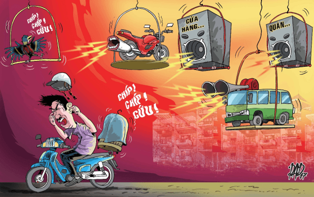 Đoạn văn nghị luận xã hội về ô nhiễm tiếng ồn