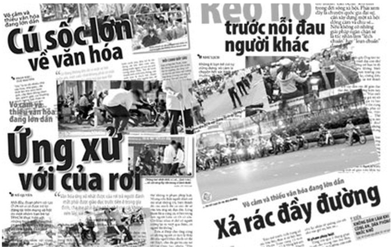 Đoạn văn nghị luận xã hội về vô văn hóa