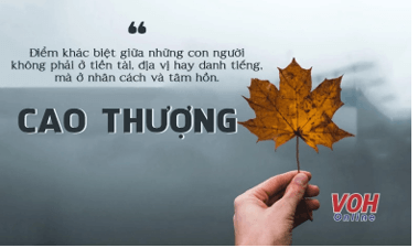 10+ Nghị luận xã hội sự cao thượng (siêu hay)