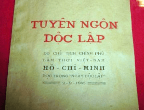 Phân tích nghệ thuật lập luận của bản Tuyên ngôn độc lập của Hồ Chí Minh