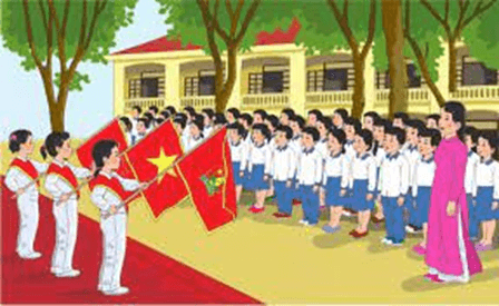 20+ Đoạn văn tả cảnh buổi lễ chào cờ lớp 4 (điểm cao)
