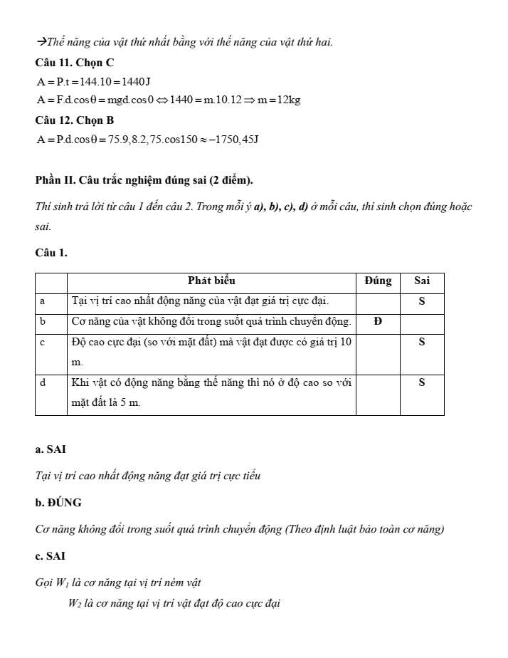 Đề kiểm tra Vật Lí 10 Cánh diều Chủ đề 3 (có lời giải)