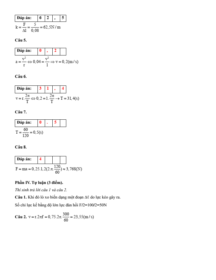 Đề kiểm tra Vật Lí 10 Cánh diều Chủ đề 5 (có lời giải)