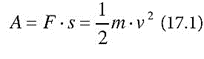 Dựa vào phương trình chuyển động thẳng biến đổi đều, rút ra biểu thức (17.1)