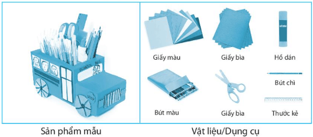 Vở bài tập Công nghệ lớp 3 Kết nối tri thức Bài 8: Làm đồ dùng học tập