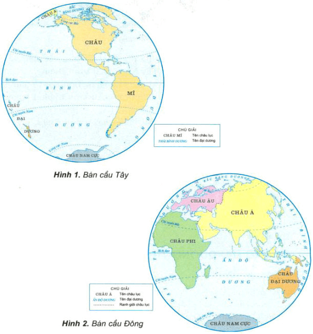 Vở bài tập Địa Lí lớp 5 Bài 28: Các đại dương trên thế giới | Giải VBT Địa Lí 5