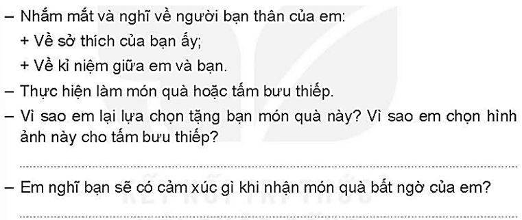 Vở bài tập Hoạt động trải nghiệm lớp 4 Kết nối tri thức trang 22 Tuần 11: Tình bạn - cam kết tình bạn