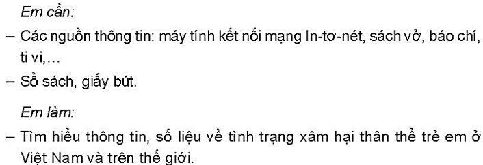 Vở bài tập Hoạt động trải nghiệm lớp 4 Kết nối tri thức trang 45, 46 Tuần 22: Hành vi xâm hại thân thể - phòng tránh bị xâm hại