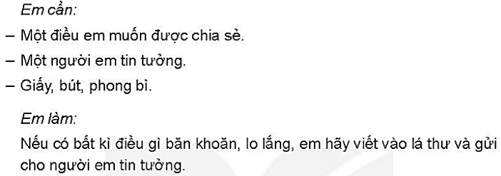 Vở bài tập Hoạt động trải nghiệm lớp 4 Kết nối tri thức trang 47, 49 Tuần 23: Hành vi xâm hại tinh thần - chia sẻ những điều khó nói