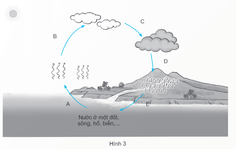 Vở bài tập Khoa học lớp 4 Kết nối tri thức Bài 2: Sự chuyển thể của nước và vòng tuần hoàn của nước trong tự nhiên