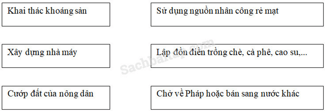 Vở bài tập Lịch Sử lớp 5 Bài 4: Xã hội Việt Nam cuối thế kỉ XIX – đầu thế kỉ XX | Giải VBT Lịch Sử 5