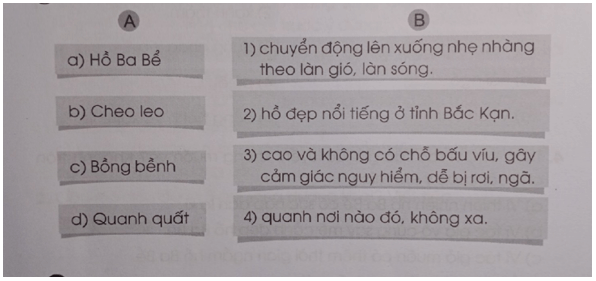 Câu hỏi trang 3 Vở bài tập Tiếng Việt lớp 3 Tập 2 | Cánh diều