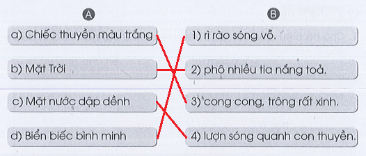Vở bài tập Tiếng Việt lớp 3 Tập 1 trang 76, 77 Đọc hiểu: Bàn tay cô giáo | Cánh diều