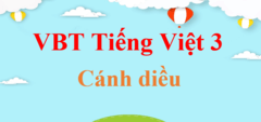 Vở bài tập Tiếng Việt lớp 3 Cánh diều | Giải vở bài tập Tiếng Việt lớp 3 Tập 1, Tập 2