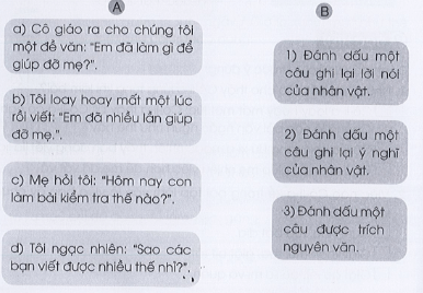 Vở bài tập Tiếng Việt lớp 3 trang 18, 19 Luyện tập: Bài tập làm văn | Cánh diều