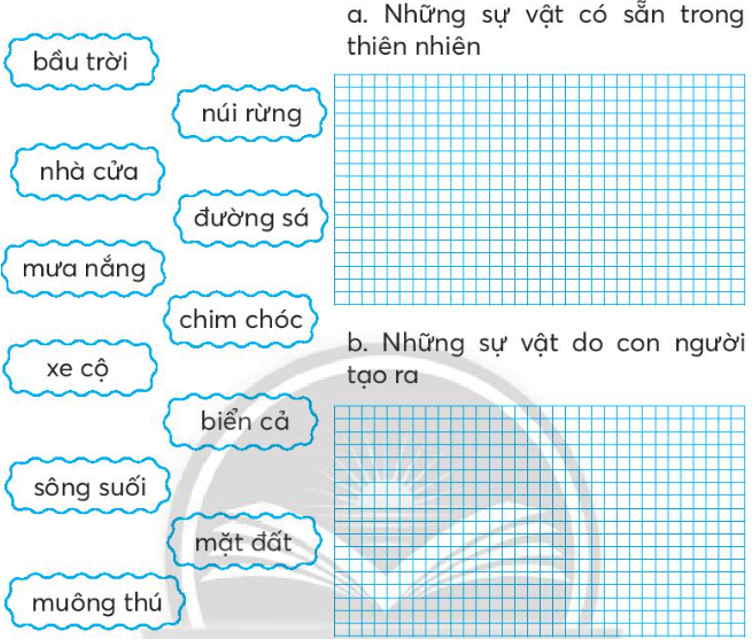 Vở bài tập Tiếng Việt lớp 3 Bài 1: Giọt sương trang 34, 35, 36 Tập 2 | Chân trời sáng tạo