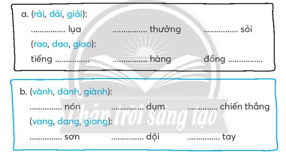 Vở bài tập Tiếng Việt lớp 3 Bài 3: Đôi bạn trang 77, 78, 79, 80, 81 Tập 1 | Chân trời sáng tạo