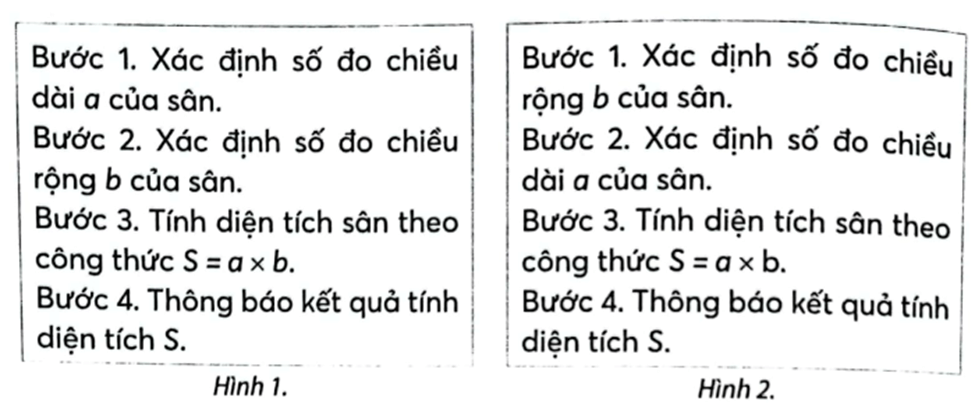 Vở bài tập Tin học lớp 5 Chân trời sáng tạo Bài 9: Cấu trúc tuần tự