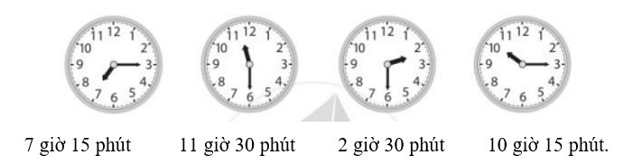 Vở bài tập Toán lớp 2 Cánh diều Bài 68: Giờ - Phút (trang 34)