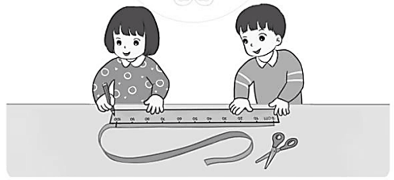 Vở bài tập Toán lớp 2 Cánh diều Bài 82: Mét (trang 65)