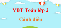 Vở bài tập Toán lớp 2 Cánh diều | Giải vở bài tập Toán lớp 2 (hay nhất)