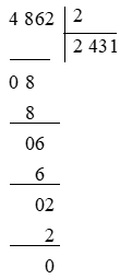 Vở bài tập Toán lớp 3 Cánh diều Tập 2 trang 60, 61, 62 Bài 84: Chia cho số có một chữ số trong phạm vi 100 000