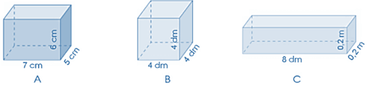 Vở bài tập Toán lớp 5 Cánh diều Bài 58: Hình hộp chữ nhật. Hình lập phương. Hình trụ