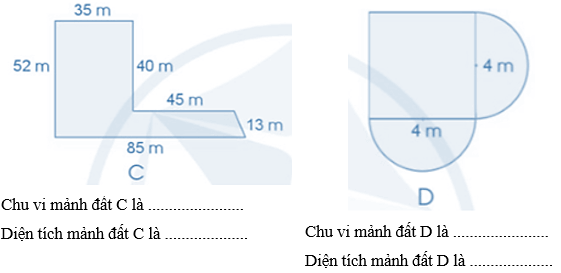 Vở bài tập Toán lớp 5 Cánh diều Bài 67: Luyện tập chung