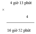 Vở bài tập Toán lớp 5 Cánh diều Bài 70: Nhân số đo thời gian với một số. Chia số đo thời gian cho một số