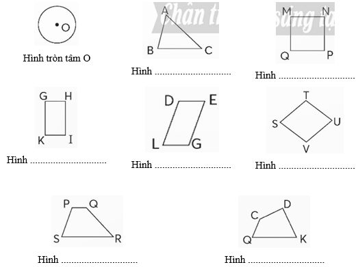 Vở bài tập Toán lớp 5 Chân trời sáng tạo Bài 94: Ôn tập hình phẳng và hình khối