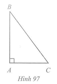 Cho tam giác ABC vuông tại A. Hãy đọc tên đường cao đi qua B, đi qua C
