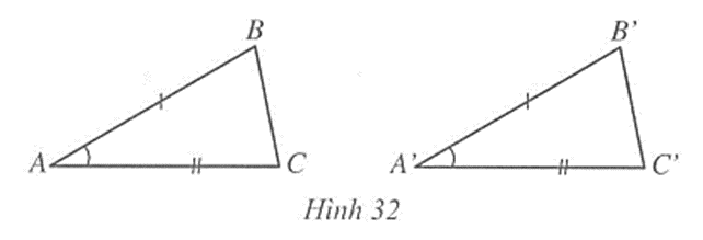 Nếu hai cạnh và góc xen giữa của tam giác này lần lượt bằng ...... của tam giác kia thì hai tam giác đó