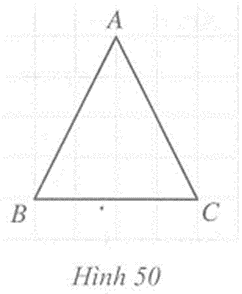 Tam giác cân là tam giác có hai cạnh