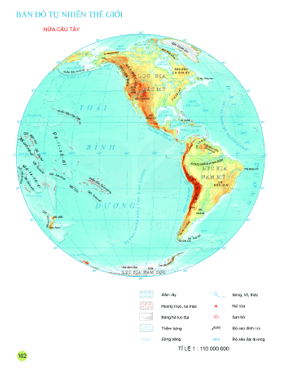 Dựa vào bản đồ Tự nhiên thế giới, kể tên một số cao nguyên