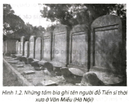 Quan sát các hình dưới đây và trả lời câu hỏi. Tại sao Hoàng thành Thăng Long được coi là tư liệu hiện vật?