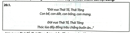 Hãy viết cảm nhận của em về cuộc sống của nhân dân dưới thời trị vì của hai vị vua này