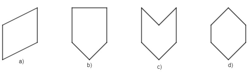 Trong các hình sau đây, hình nào có tâm đối xứng?