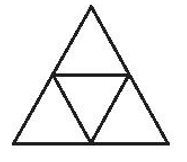Hãy đếm số hình tam giác đều, số hình thang cân và số hình thoi trong hình vẽ bên