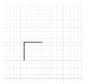 Hình bên dưới là một đường gấp khúc có độ dài 2 đơn vị