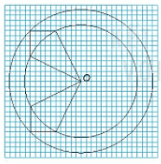 Vẽ thêm để được hình nhận điểm O làm tâm đối xứng.