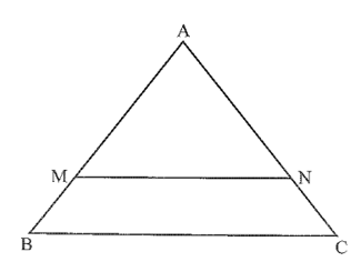 Cho tam giác ABC cận tại A. Trên các đoạn thẳng AB, AC lần lượt lấy hai điểm M, N