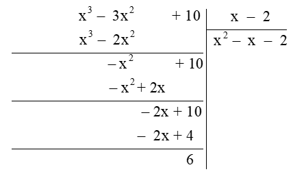 Cho đa thức A = m + 1 - 3x^2 + x^3; B = x – 2