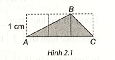 Dùng thước dây có vạch chia để đo độ dài đường gấp khúc ABC trong Hình 2.1